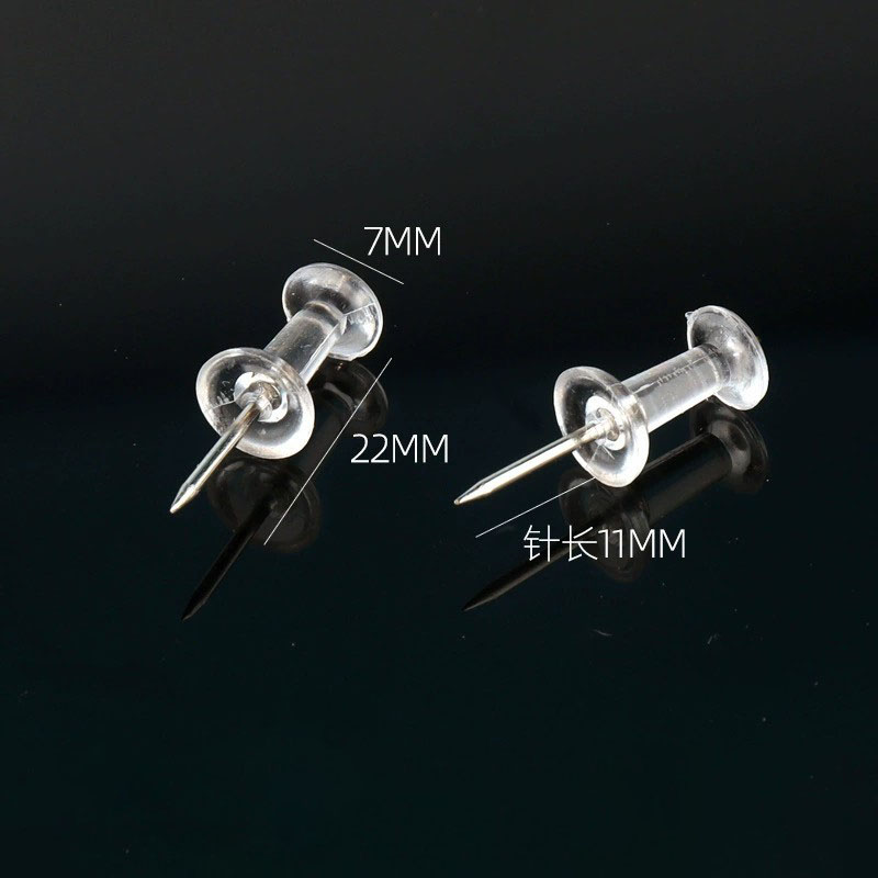 50 Stück Push-Pins mit durchsi – Office Furniture Online Bewertung und Preis