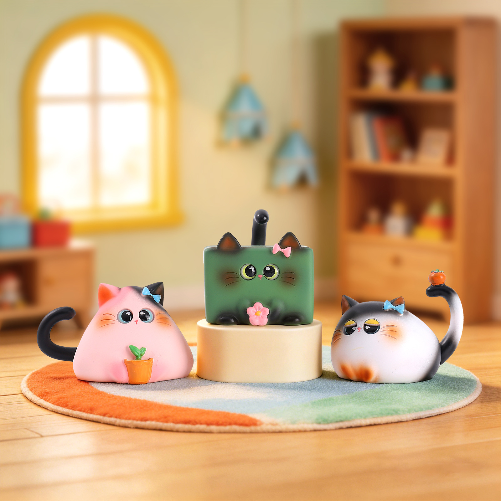 Blind Box Katzenfigur aus Harz – Office Furniture Used Bewertung und Preis