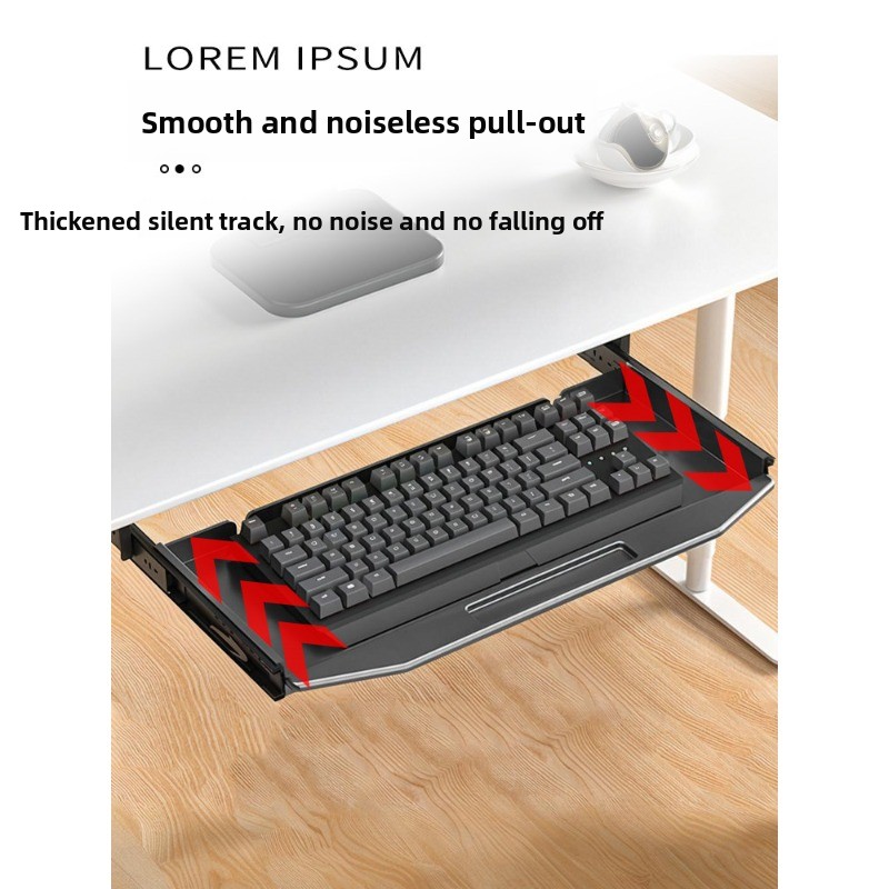 Verstärkte Schreibtischunterla – Keyboard Drawer Under Bewertung und Preis