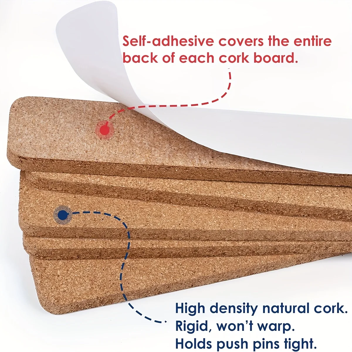 1-3 Stück 30x5cm Selbstklebend – Bulletin Board Cork Bewertung und Preis