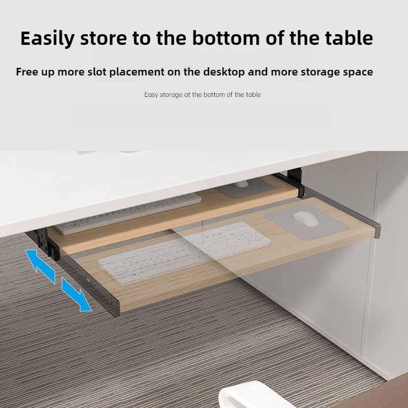 Untertisch-Tastaturablage mit  – Keyboard Drawer Under Bewertung und Preis