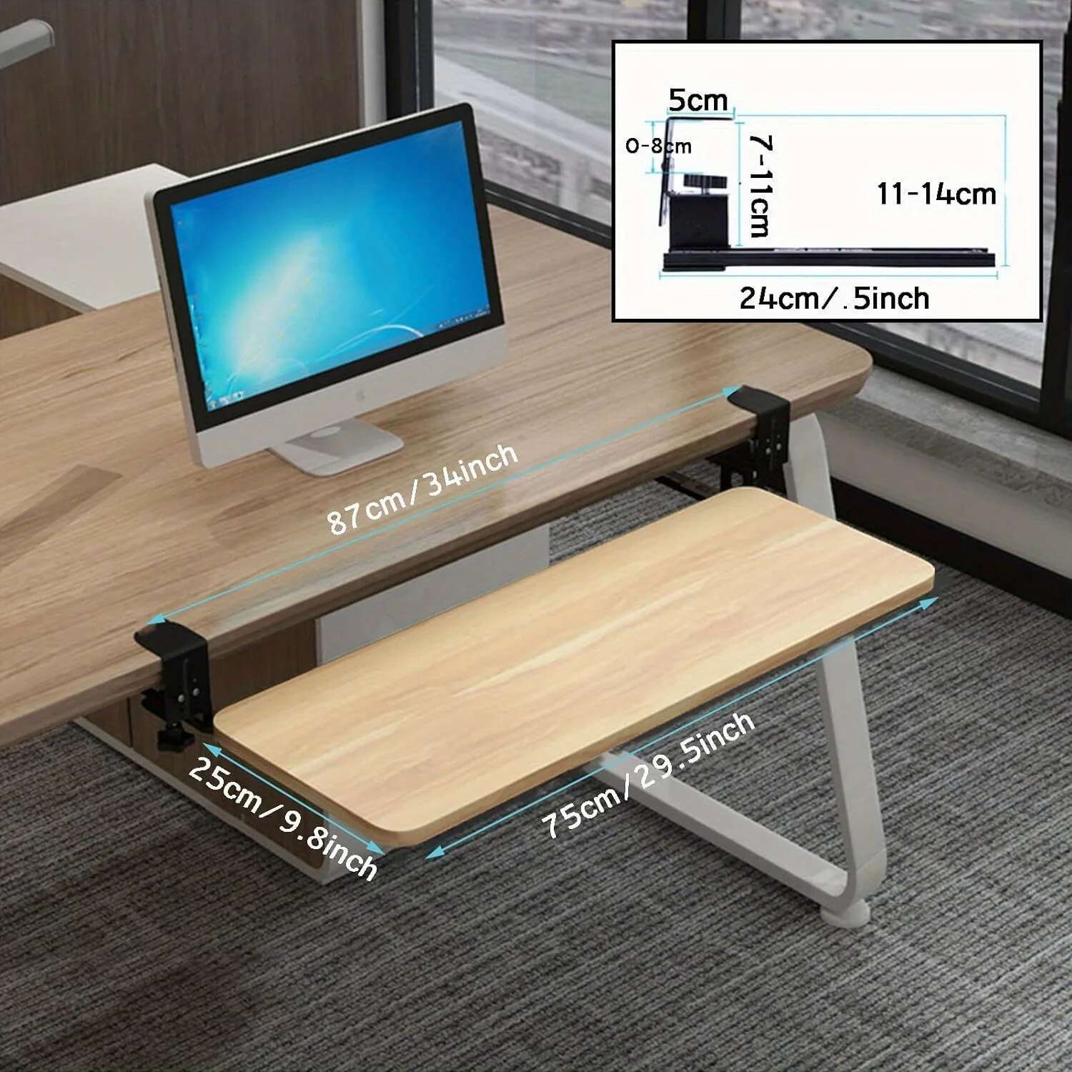 Ergonomisches Schiebefach unte – Keyboard Drawer Under Bewertung und Preis